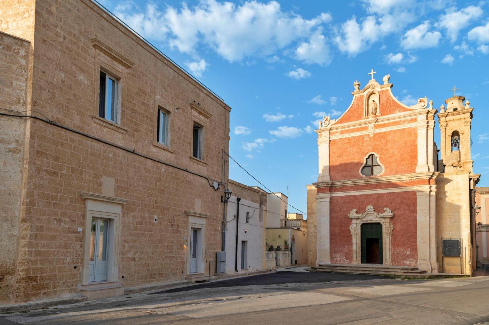 Palazzo Pati Hotel Tiggiano Kültér fotó